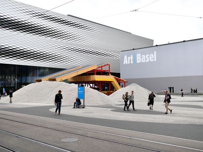 Art Basel at Basel Messe on June 13, 2018 in Basel, Switzerland