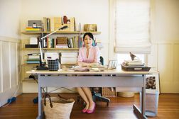 Work from home mother