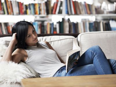 Woman Reading Literature