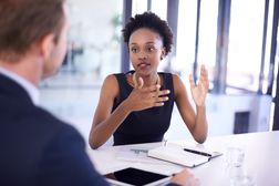 business people in meeting