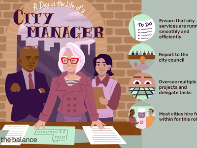 A day in the life of a city manager: Ensure that city services are running smoothly and efficiently, Report to the city council, Oversee multiple projects and delegate tasks, Most cities hire from within for this role