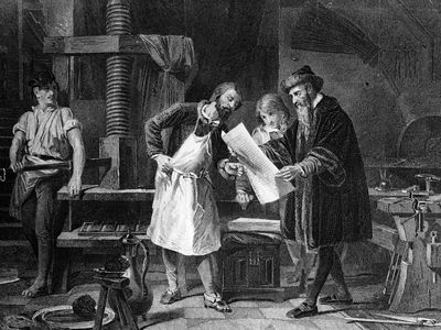 Gutenberg Printing press