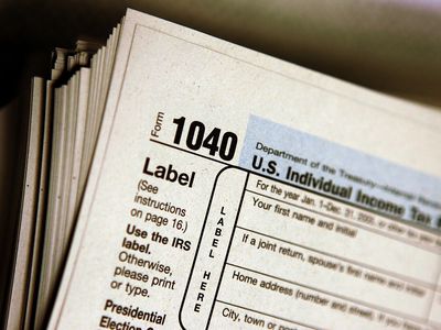 1040 Tax Return form