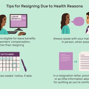 这个例子为resignin提供建议g due to health reasons including
