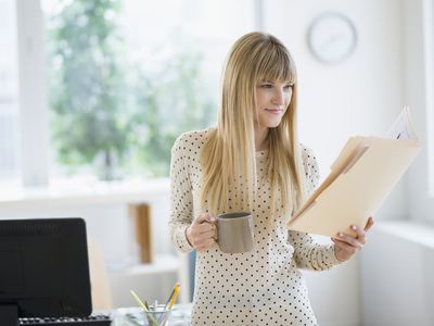 Woman working