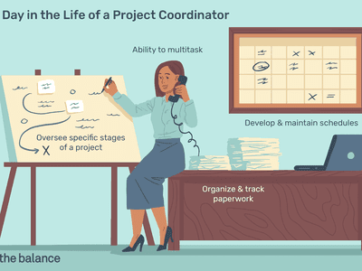 A day in the life of a project coordinator: Oversee specific stages of a project, ability to multitask, develop and maintain schedules, organize and track paperwork