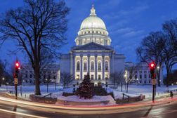 Wisconsin State Capitol Building in Madison