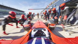 Pit crew for high performance racing car