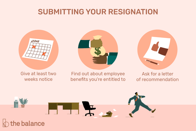 How to submit your resignation