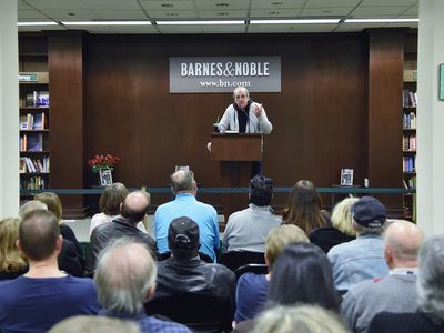 Danny Aiello doing a reading at Barnes & Noble