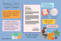Business Letter Layout
